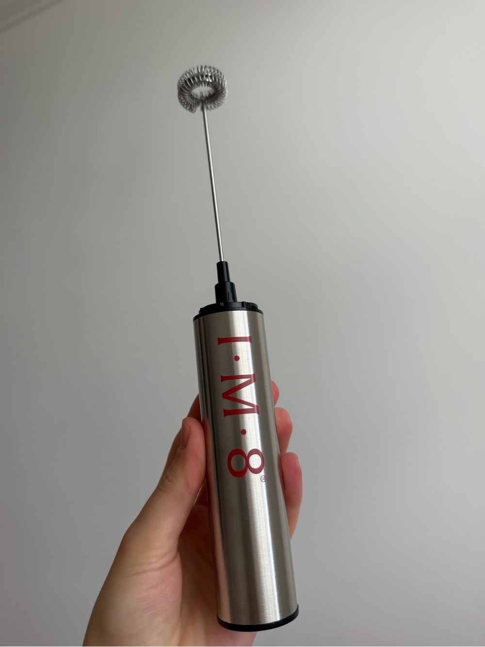 i‑M8 Electric Milk Frother - Silver
